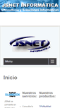 Mobile Screenshot of jsnetinformatica.com